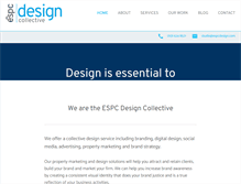 Tablet Screenshot of espcdesign.com
